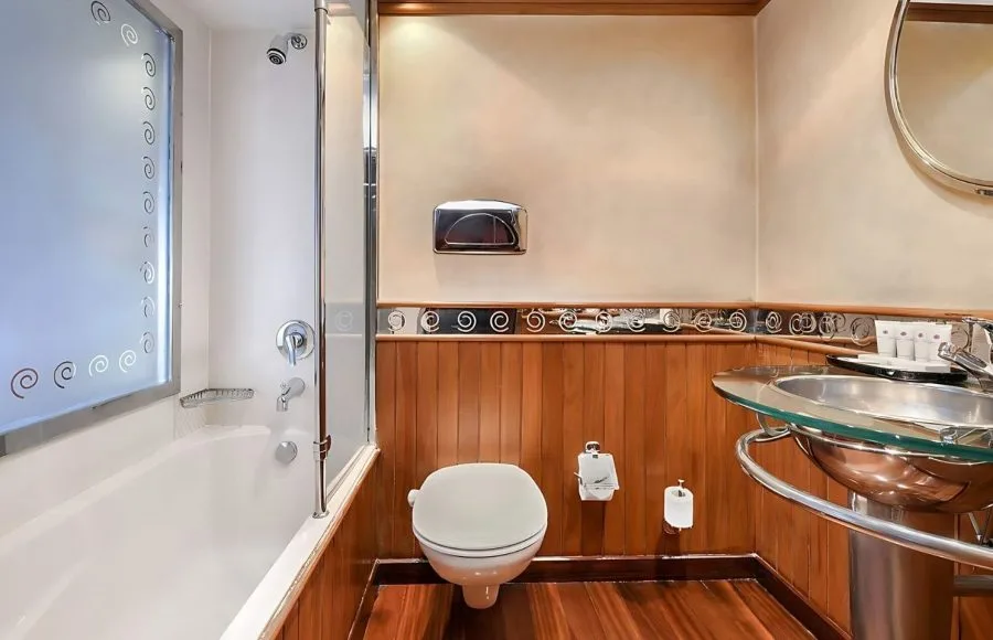 Cabin aboard the HS Sindbad Nile Cruise Nile cruise